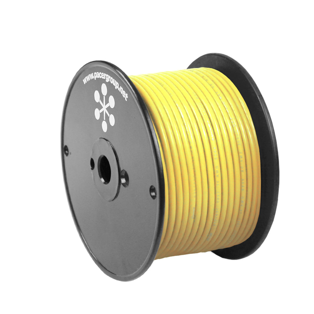 Pacer Yellow 8 AWG Primary Wire 100 WUL8YL100