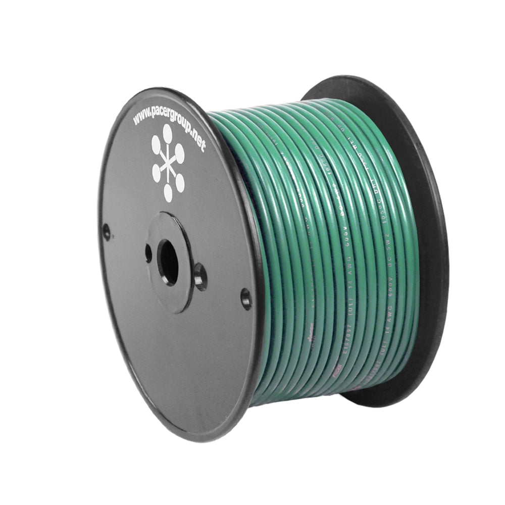 Pacer Green 8 AWG Primary Wire 100 WUL8GN100