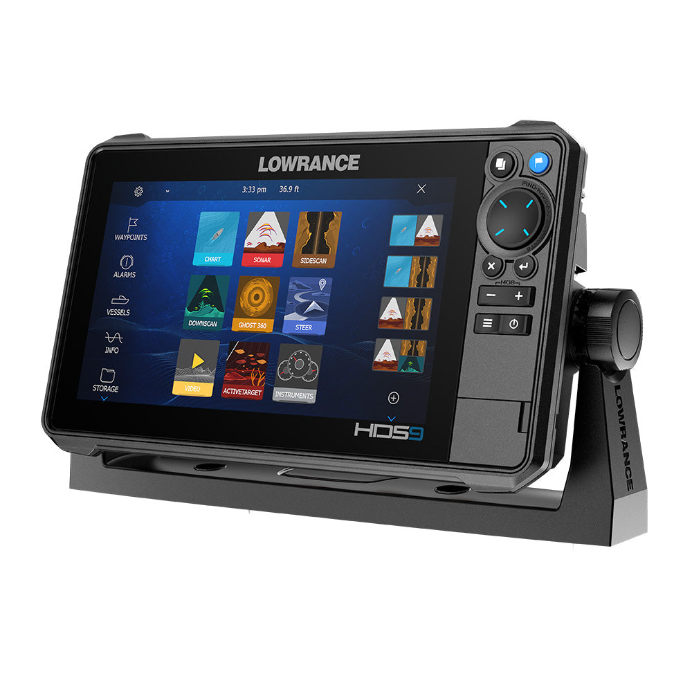 Lowrance HDS PRO 9 w Preloaded CMAP DISCOVER OnBoard Active Imaging HD Transducer 00015981001