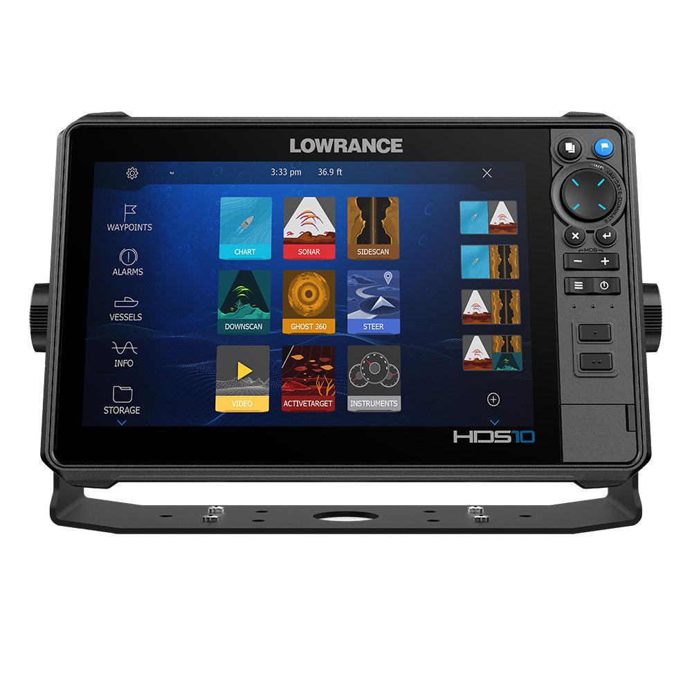 Lowrance HDS PRO 10 w Preloaded CMAP DISCOVER OnBoard No Transducer 00015999001