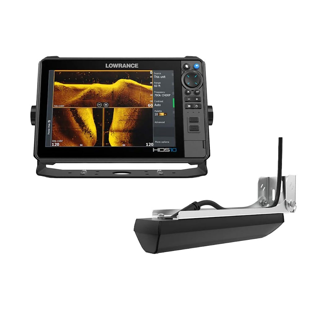 Lowrance HDS PRO 10 w Preloaded CMAP DISCOVER OnBoard Active Imaging HD Transducer 00015984001