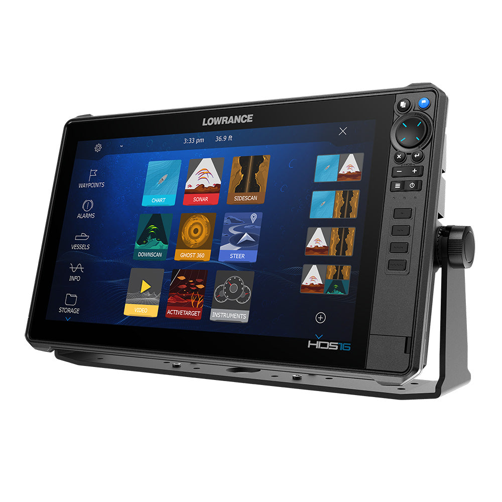 Lowrance HDS PRO 16 w Preloaded CMAP DISCOVER OnBoard Active Imaging HD Transducer 00015990001