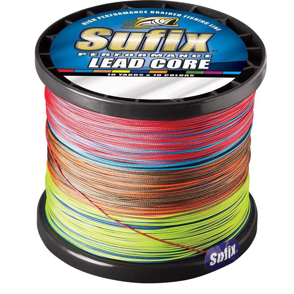 Sufix Performance Lead Core 18lb 10Color Metered 600 yds 668318MC