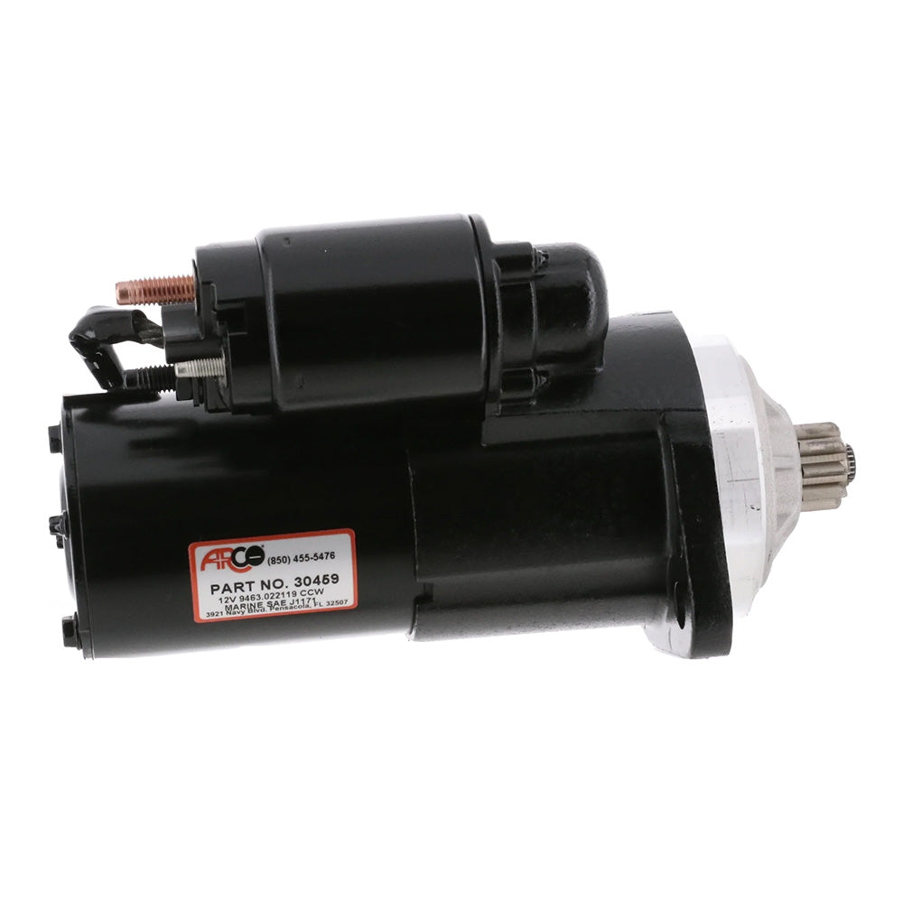 ARCO Marine Top Mount Inboard Starter wGear Reduction Counter Clockwise Rotation 30459