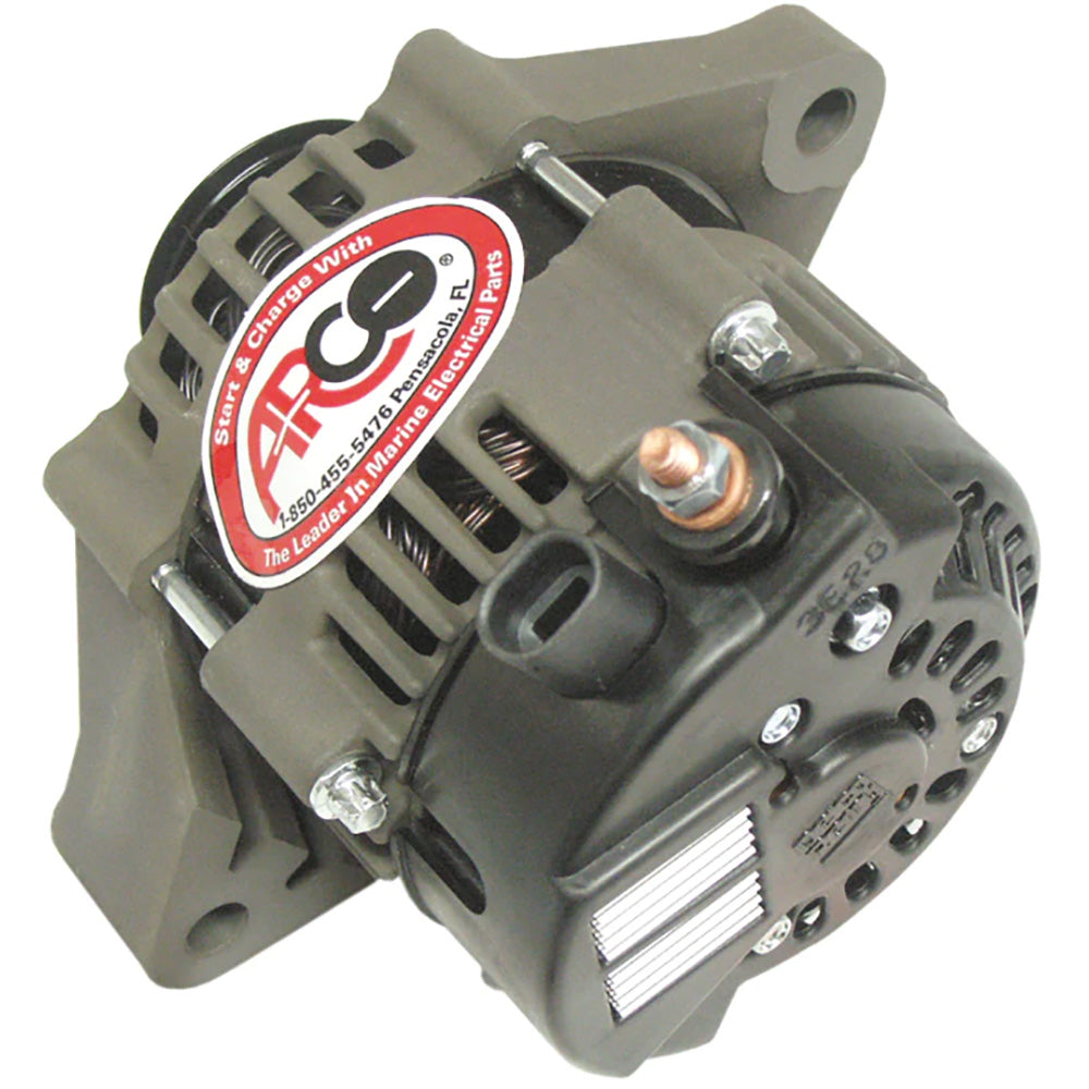 ARCO Marine Premium Replacement Outboard Alternator wMultiGroove Pulley 12V 50A 20850