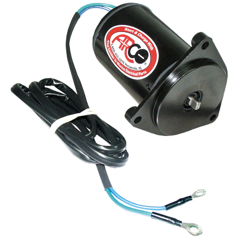 ARCO Marine Replacement Outboard Tilt Trim Motor Yamaha 2Wire 3 Bolt Flat Blade Shaft 6260