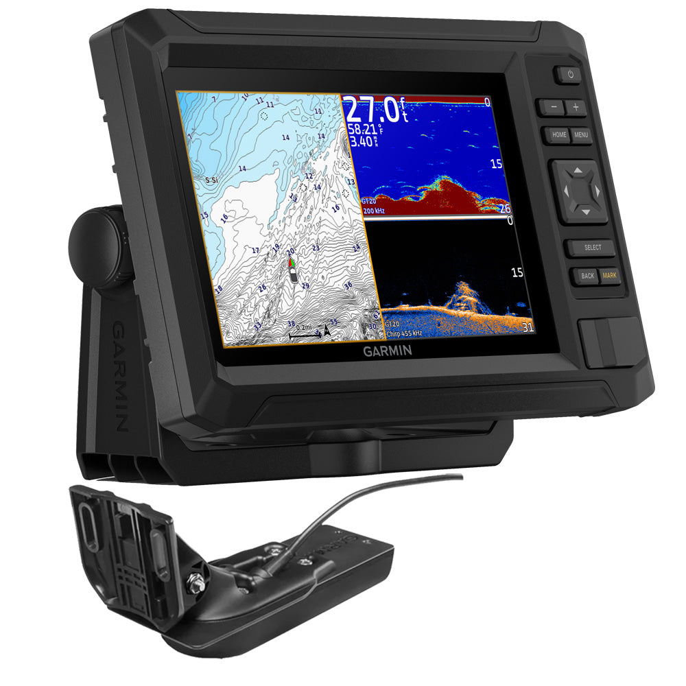 Garmin ECHOMAP UHD2 73CV ChartplotterFishfinder Combo wUS Inland Maps GT20TM 0100259451