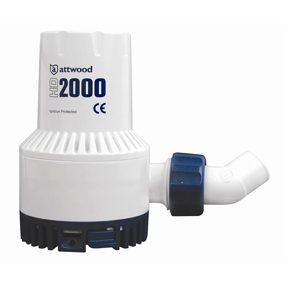 Attwood HD2000 Heavy Duty Bilge Pump 24V 2000 GPH 47704