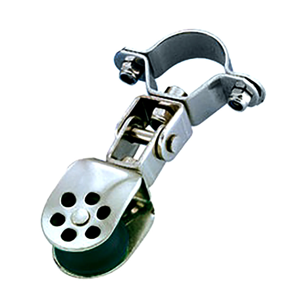 Wichard Stainless Steel Single Block 25mm Sheave Diameter f25mm Stanchion Pivoting 30125W