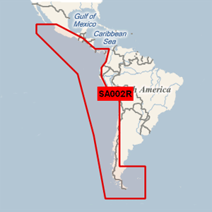 Bluechart® G3 HD - HXSA001R - South America East Coast - MICROSD™/SD™