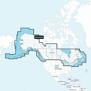 Navionics+™ NSUS004R Canada & Alaska