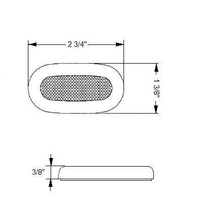 O-5 Courtesy Lights with ABS Housing