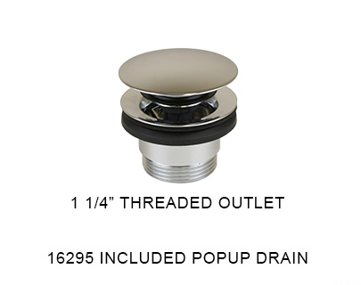 16295 Farley Single Lever Basin Mixer