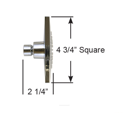 07014 Square Shower Head