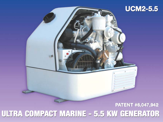 Ultra Compact Marine 5.5 KW Generator