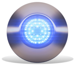 TIX804 Supra Thru-Hull Interchangeable BL/WH 12/24V 13,500 Fix. Lumens 110DEG Internal Driver