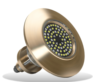 THX1604 (Single Light) THRU-HULL UWL 24V 17,500 Fixture Lumens 110Deg Beam