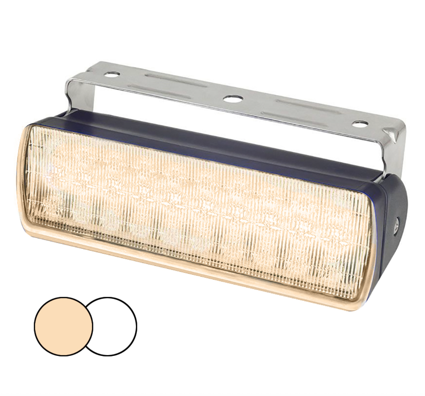Sea Hawk XL Dual Color LED FloodLights - Black Housing