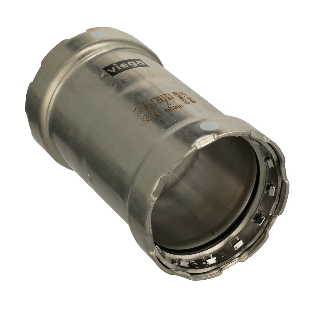 Viega MegaPress 316 FKM 112 Slip Coupling wo Stop 91310