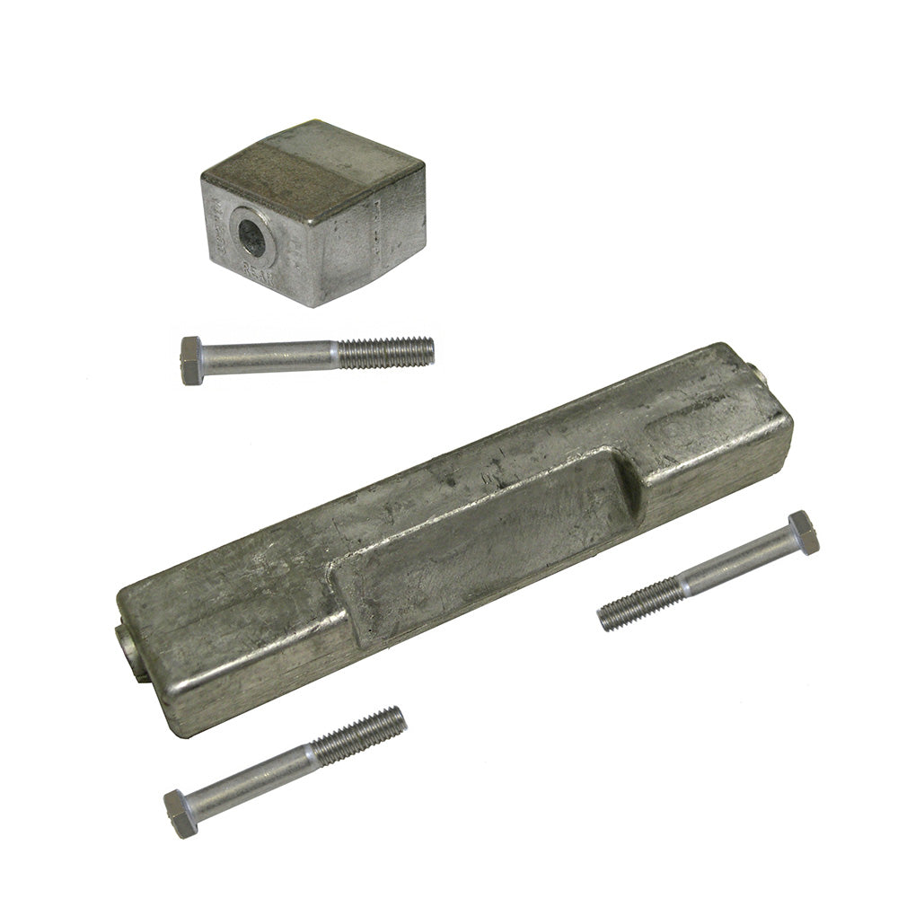 Performance Metals Bombardier JohnsonEvinrude 90225HP 1991  Later Complete Anode Kit  Aluminum 10221A