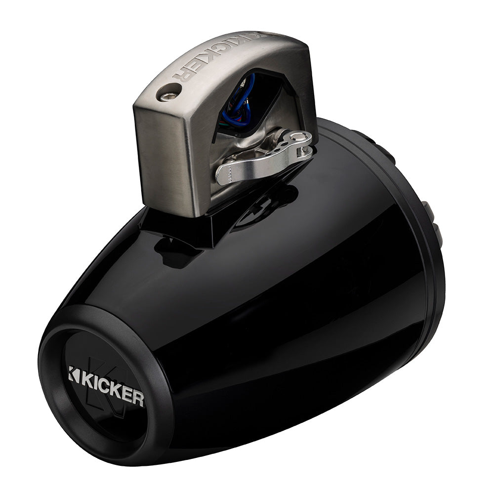 KICKER KMTCXL65 65 LED Horn Loaded Compression Driver Tower System  Black 51KMTCXL65