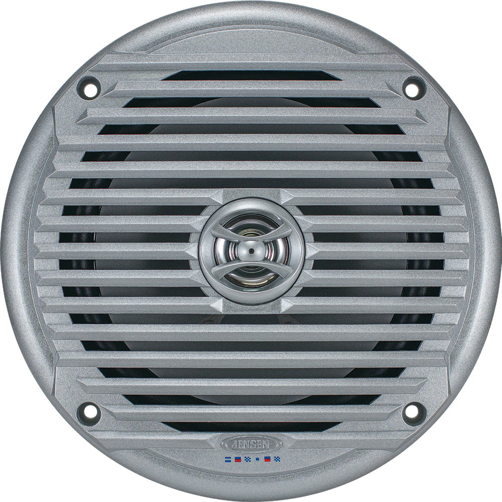 JENSEN 718 MS6007S Marine Speaker  Silver MS6007S