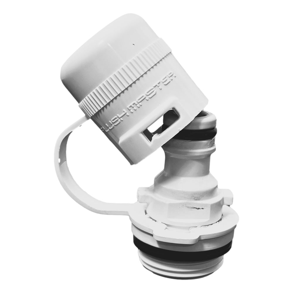 Flushmaster Flush Port Quick Connect fSuzuki  White SMFMQCSW