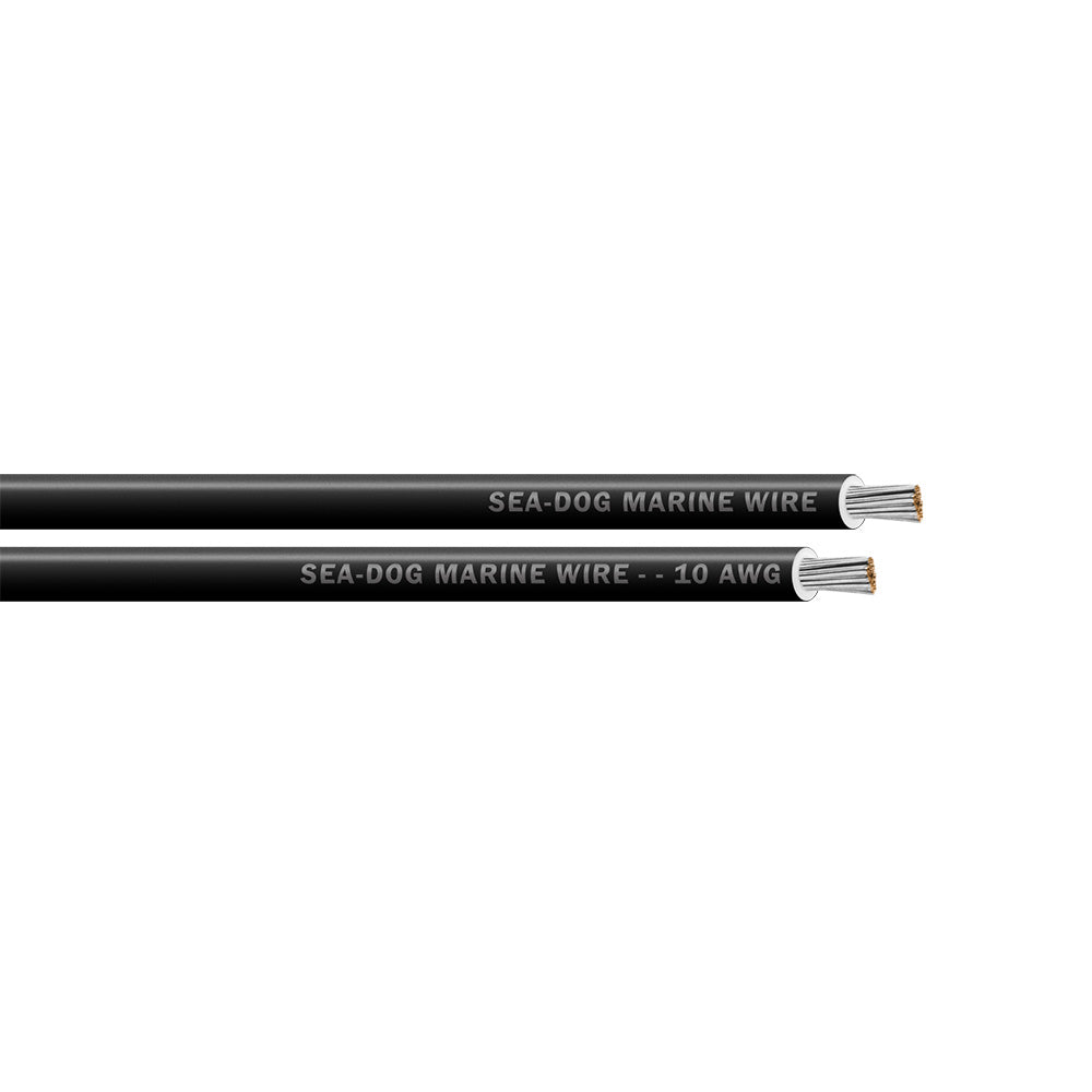 SeaDog 10 AWG Black Primary Wire  1000 8010019