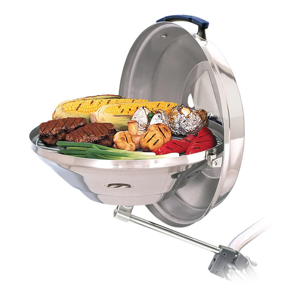 Magma Marine Kettle Charcoal Grill wHinged Lid  Party Size A10114CE