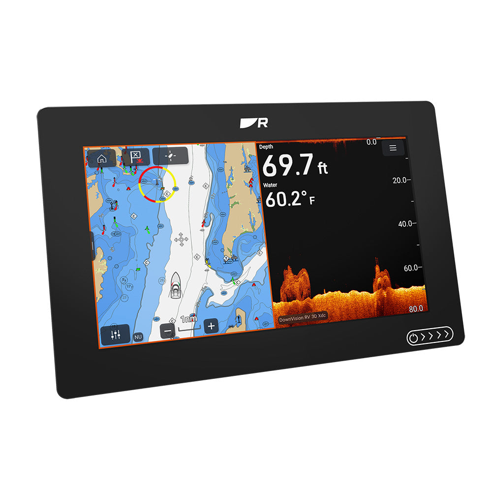 Raymarine Axiom 2 RV 9 ChartplotterFishfinder wRealVision 3D Sonar  Lighthouse North America Chart  No Transducer