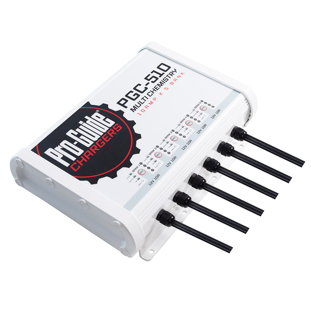 ProGuide 5 Bank OnBoard Battery Charger  12V  50Amp PGC510