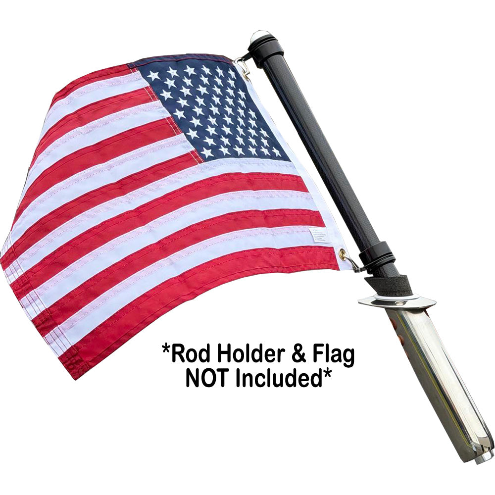 TACO Carbon Fiber Flag Pole wJLock System  26 FP0125CF24