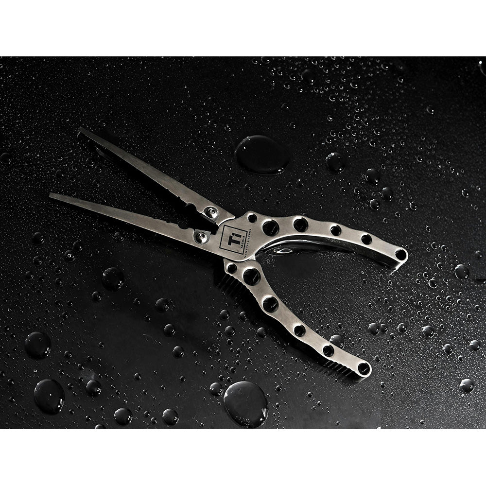 TiTackle Titanium Fishing Pliers Inshore TTISPLIERS