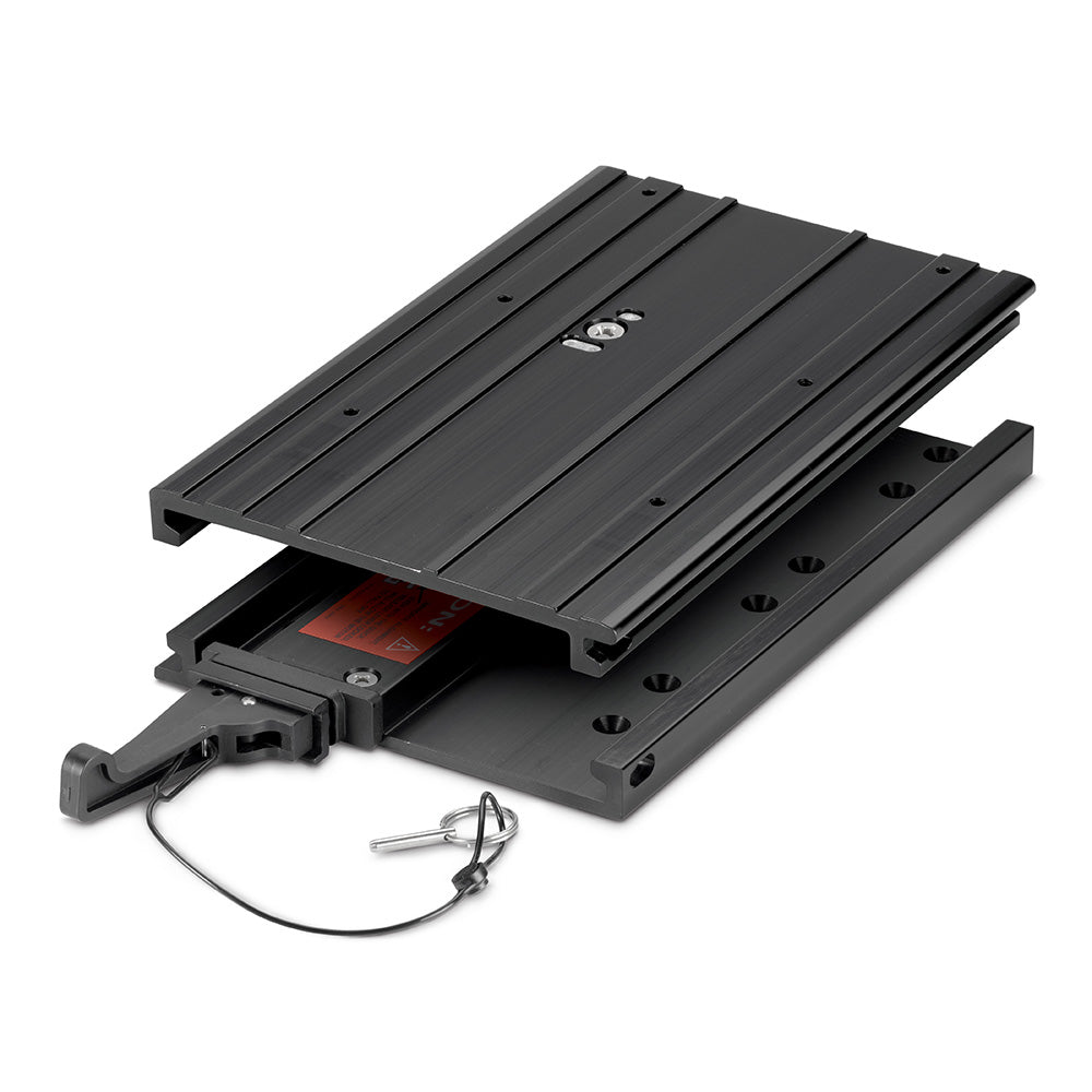 Minn Kota MKA93 Aluminum Quick Release Bracket wCover  Black 1854093