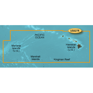 BlueChart® g3 HD - HXUS027R - Hawaiian Islands - Mariana Islands - microSD™/SD™