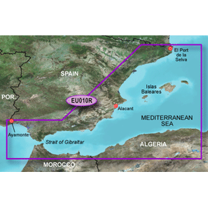 BlueChart® g3 HD - HXEU010R - Spain Mediterranean Coast - microSD™/SD™