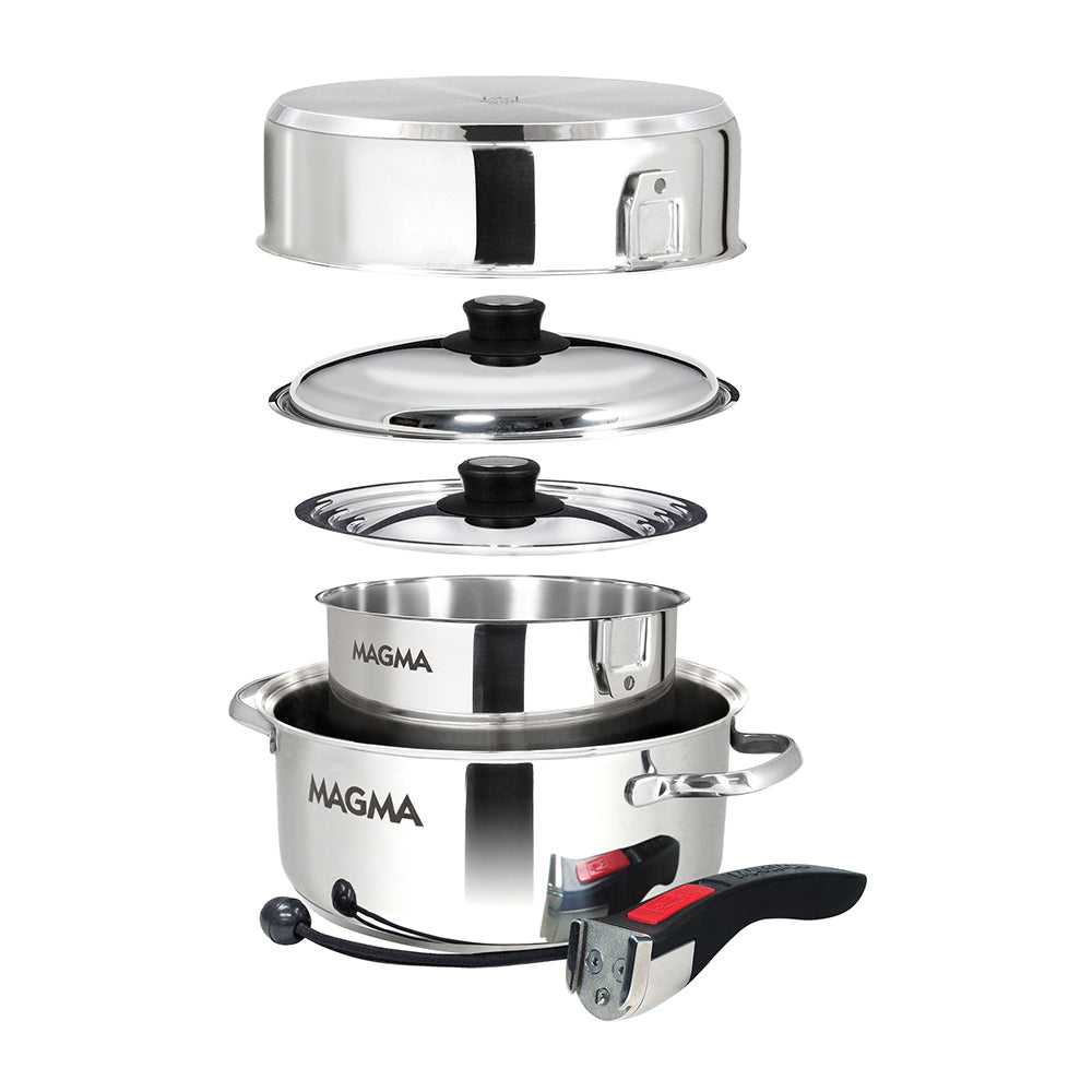 Magma 7 Piece Induction Cookware Set  Stainless Steel  A10362IND