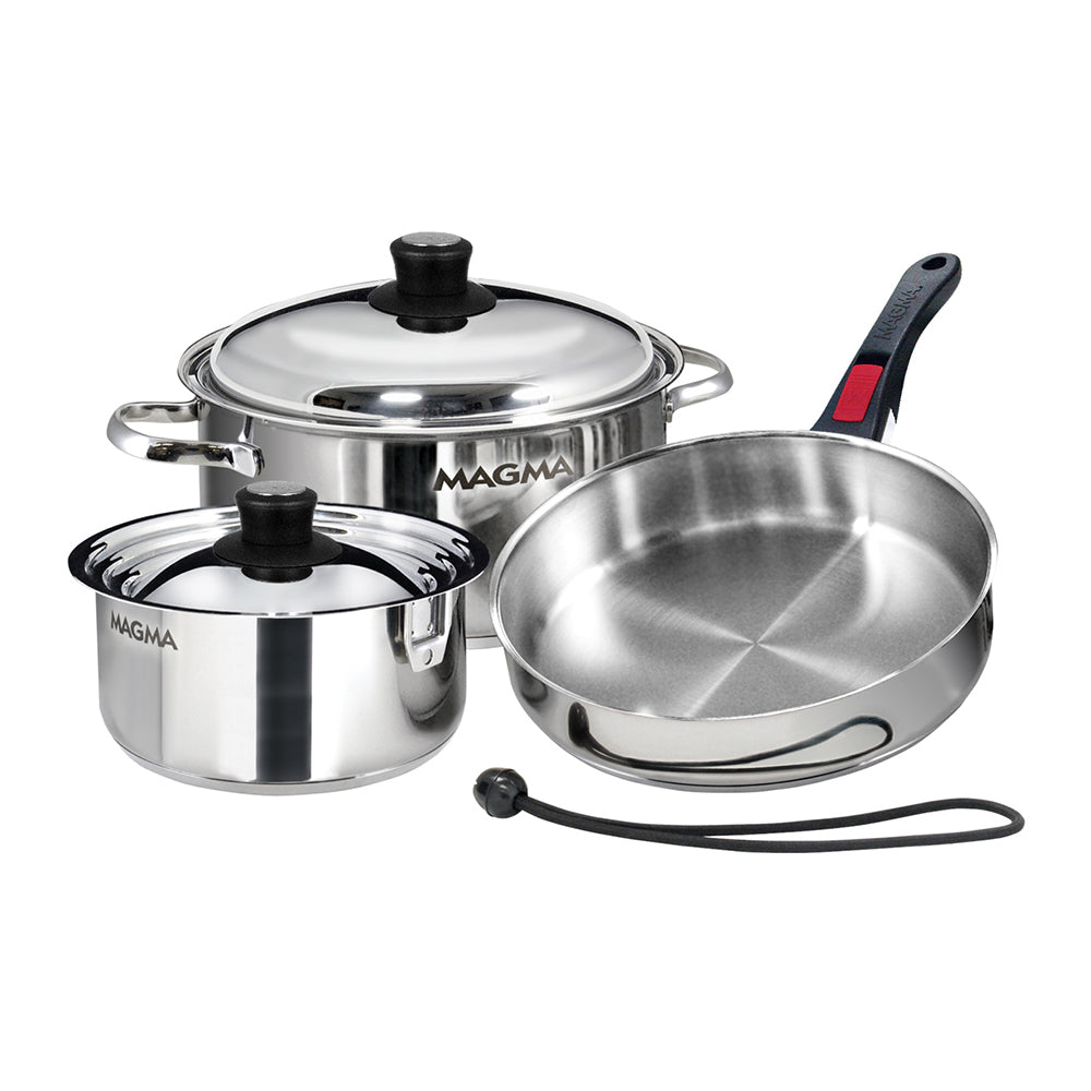 Magma 7 Piece Induction Cookware Set  Stainless Steel  A10362IND