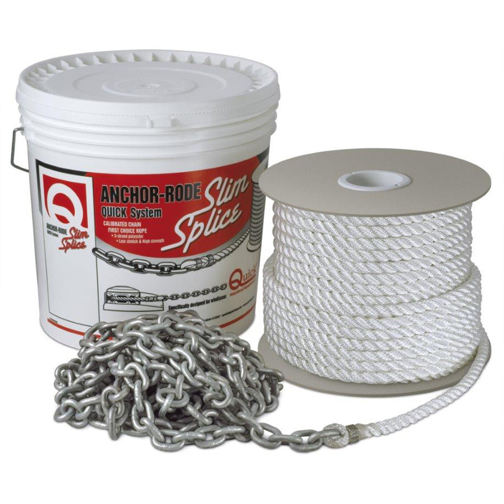 Quick Anchor Rode  15 of 7mm Chain  300 of 12 Rope FVC070312130Q00