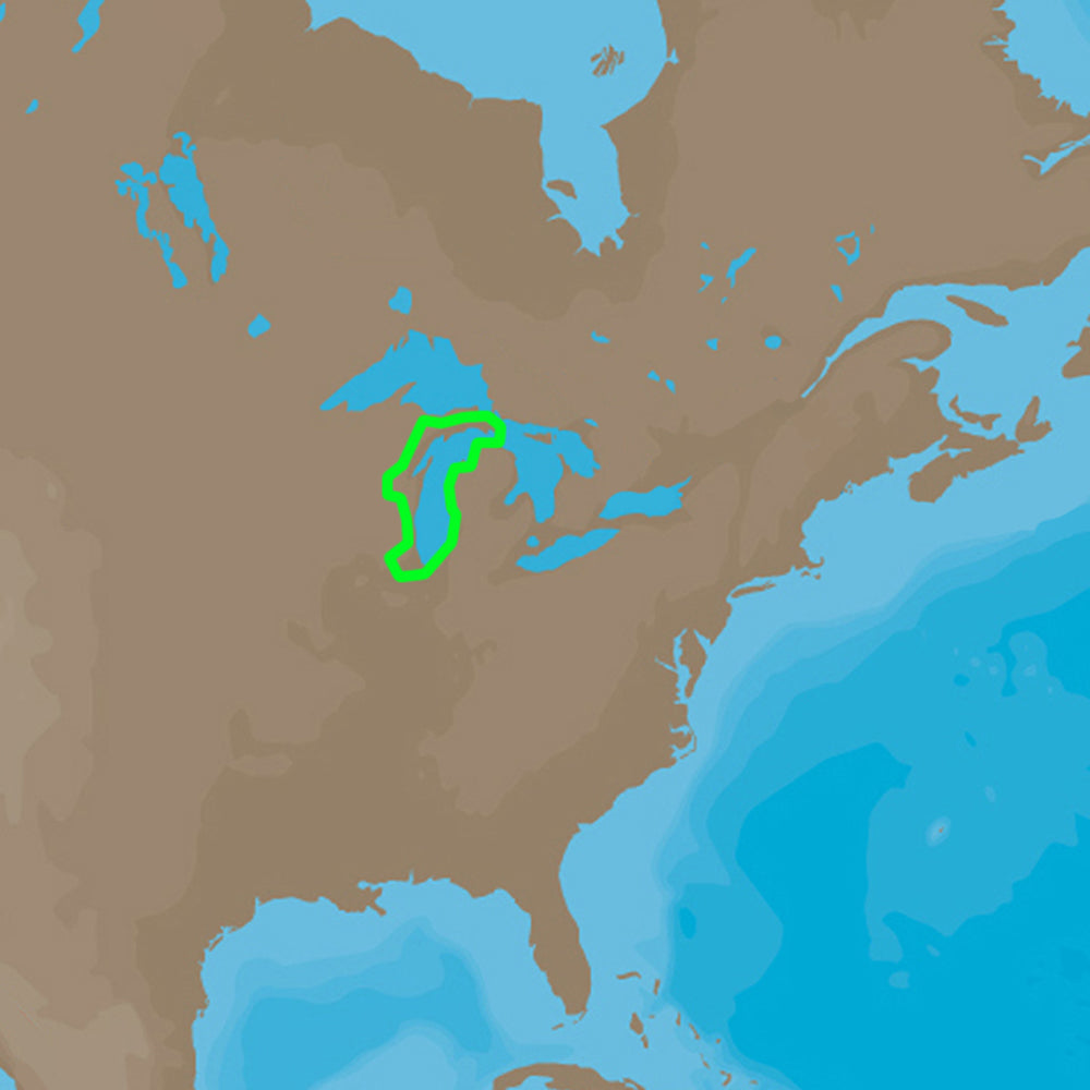 CMAP 4D NAD931 Lake Michigan MNAD931MS