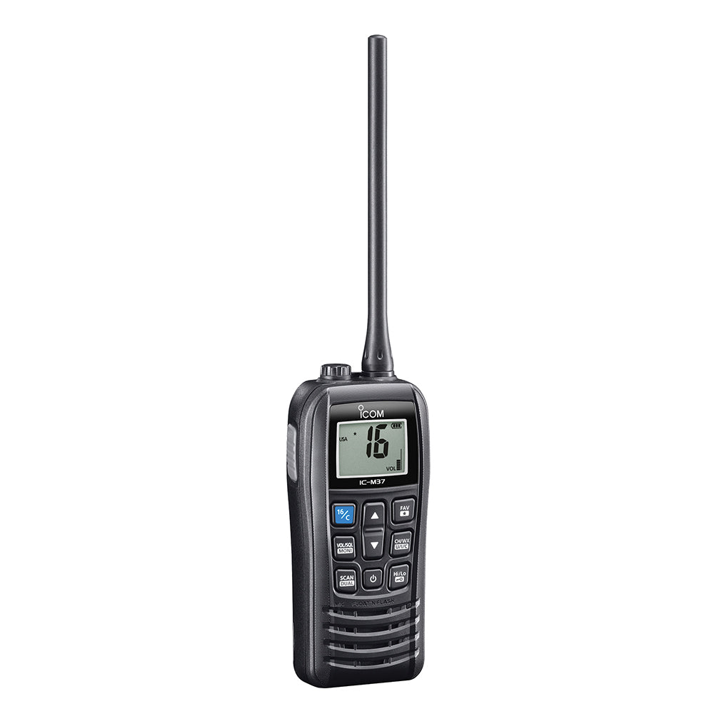 Icom ICM37 VHF Handheld Marine Radio  6W M37 31 USA