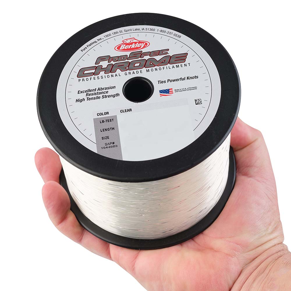 Berkley ProSpec Chrome Clear Monofilament  40 lb  1000 yds  PSC1B4015 1544022