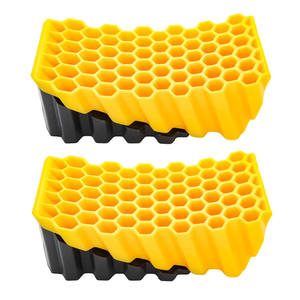 Camco Curved Leveler  Wheel Chock 2Pack 44425