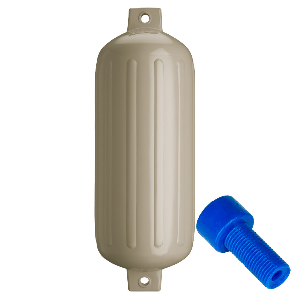 Polyform G6 Twin Eye Fender 11 x 30  Sand wAdapter  G6 SAND WAIR ADAPTER