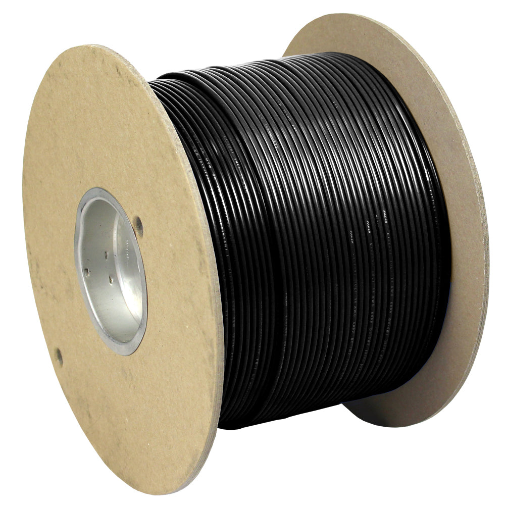 Pacer Black 16 AWG Primary Wire  1000  WUL16BK1000