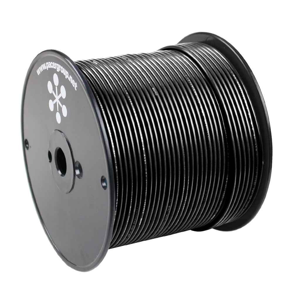 Pacer Black 14 AWG Primary Wire  500  WUL14BK500