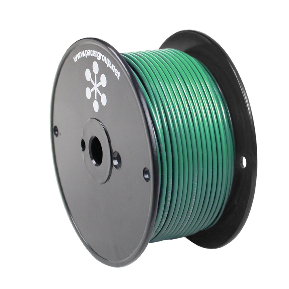 Pacer Green 8 AWG Primary Wire  250  WUL8GN250