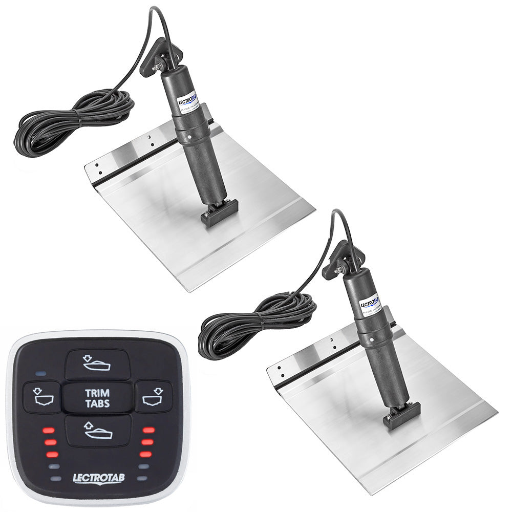 Lectrotab XKA Aluminum Alloy Trim Tab Kit wMLC1 Control  12 x 18 XKASML12X18A
