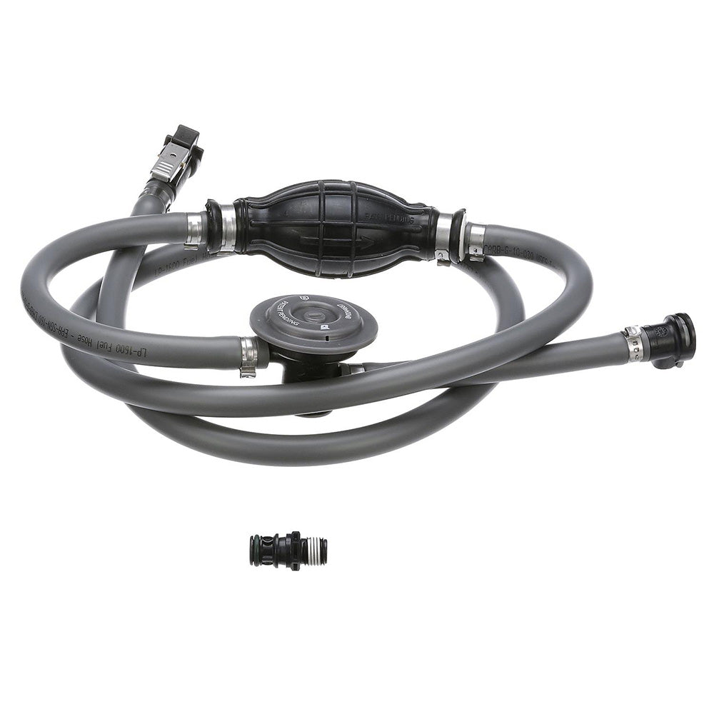 Attwood JohnsonEvinrude Fuel Line Kit  38 Diameter x 6 Length wFuel Demand Valve 93806EUSD7