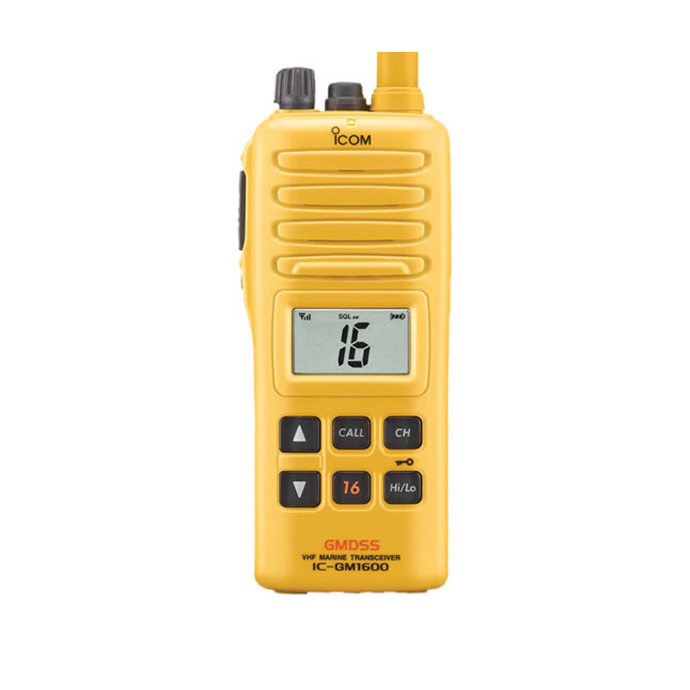 Icom ICGMDSS VHF Handheld wBP234 Battery  Charger GM1600DU 71 USA